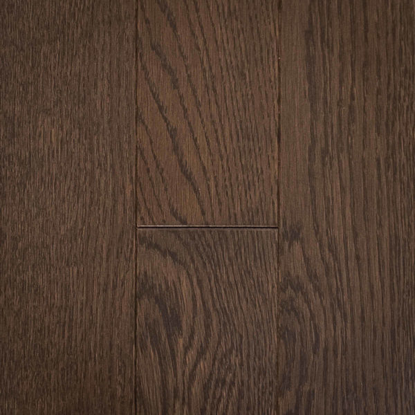 Natural select grade white oak floor, varnished Cairo color
