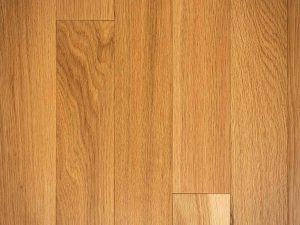 Natural select grade white oak floor, varnished Natural color