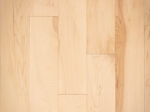 Natural select grade maple floor, varnished Glace color